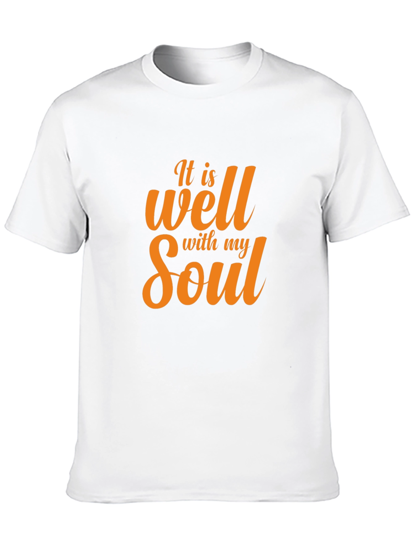 It Is Well With My Soul Black T-Shirt
