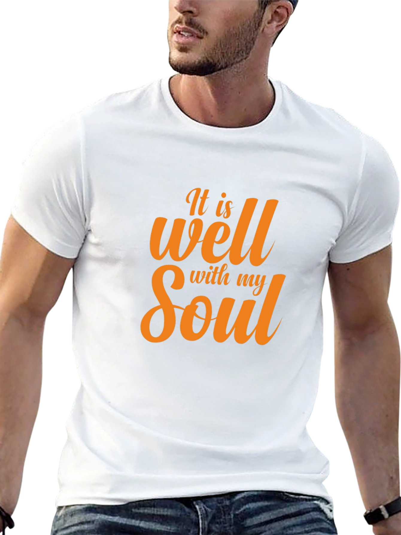 It Is Well With My Soul Black T-Shirt