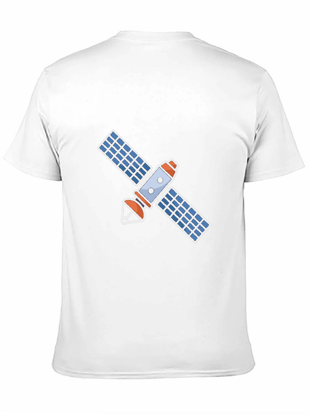 Satellite Graphic T-Shirt - Space Exploration Tee