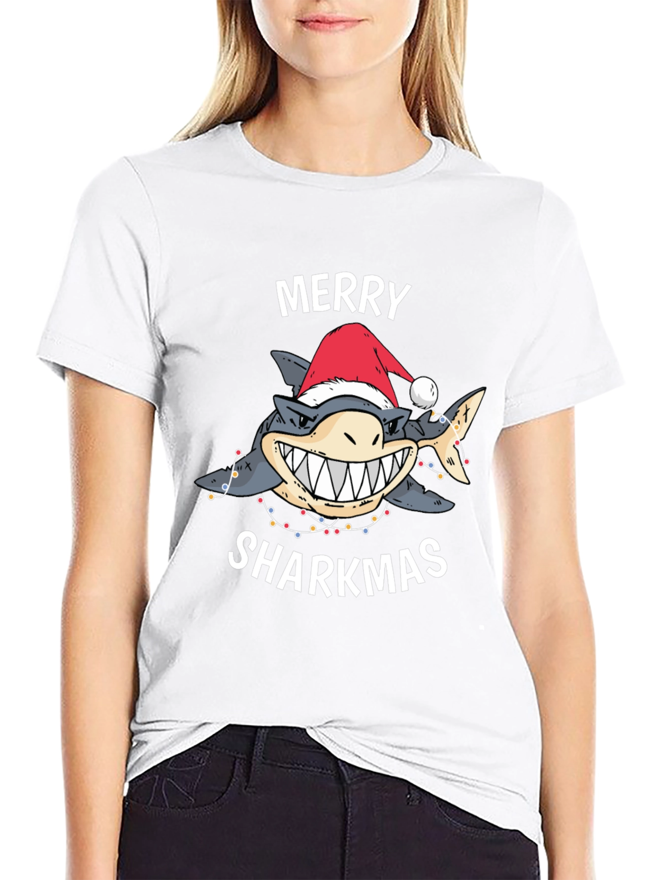 Merry Sharkmas T-Shirt