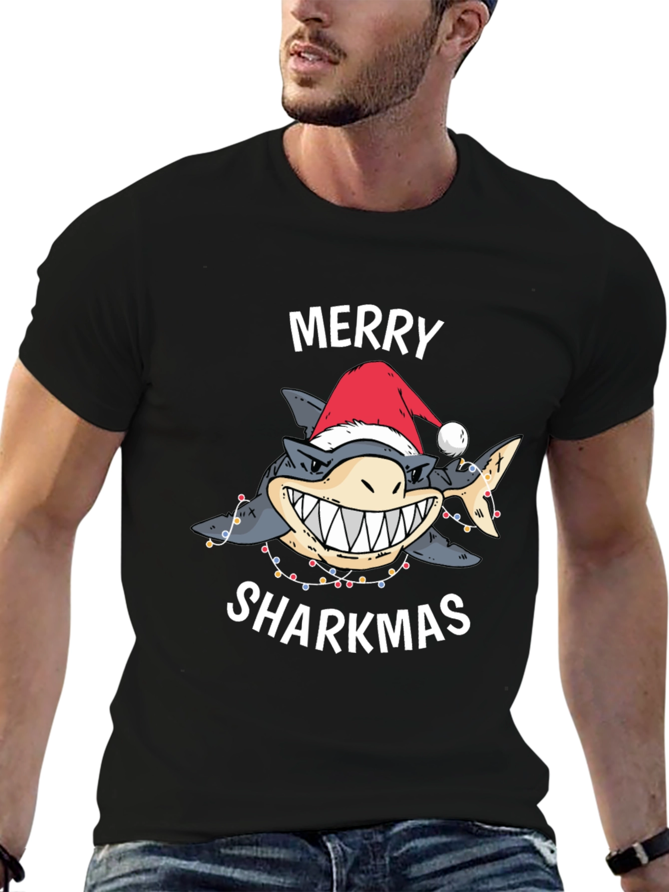 Merry Sharkmas T-Shirt