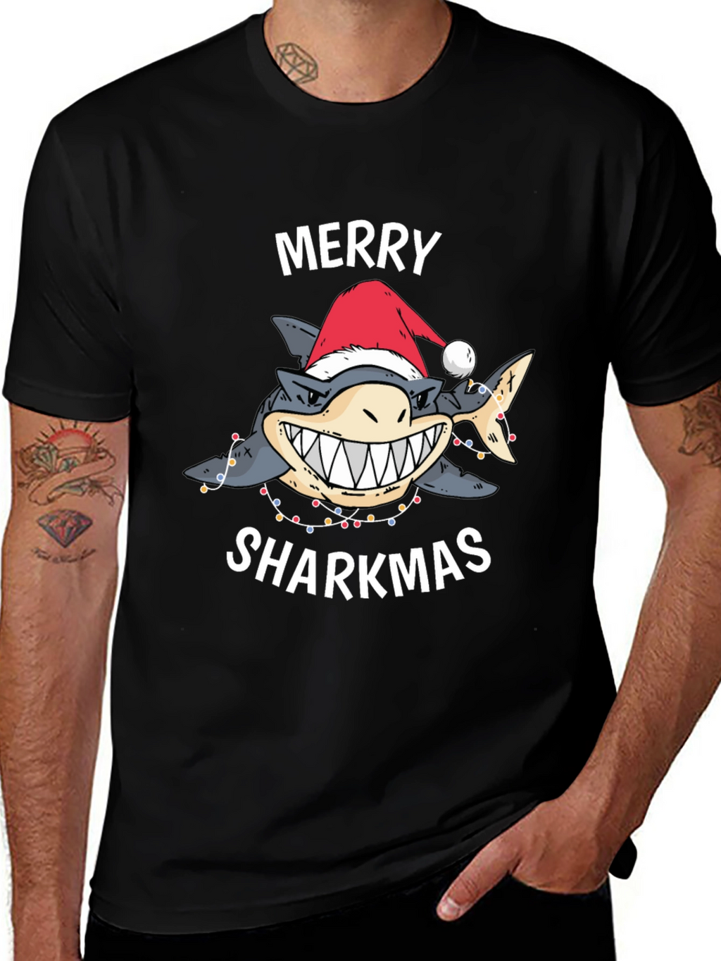 Merry Sharkmas T-Shirt