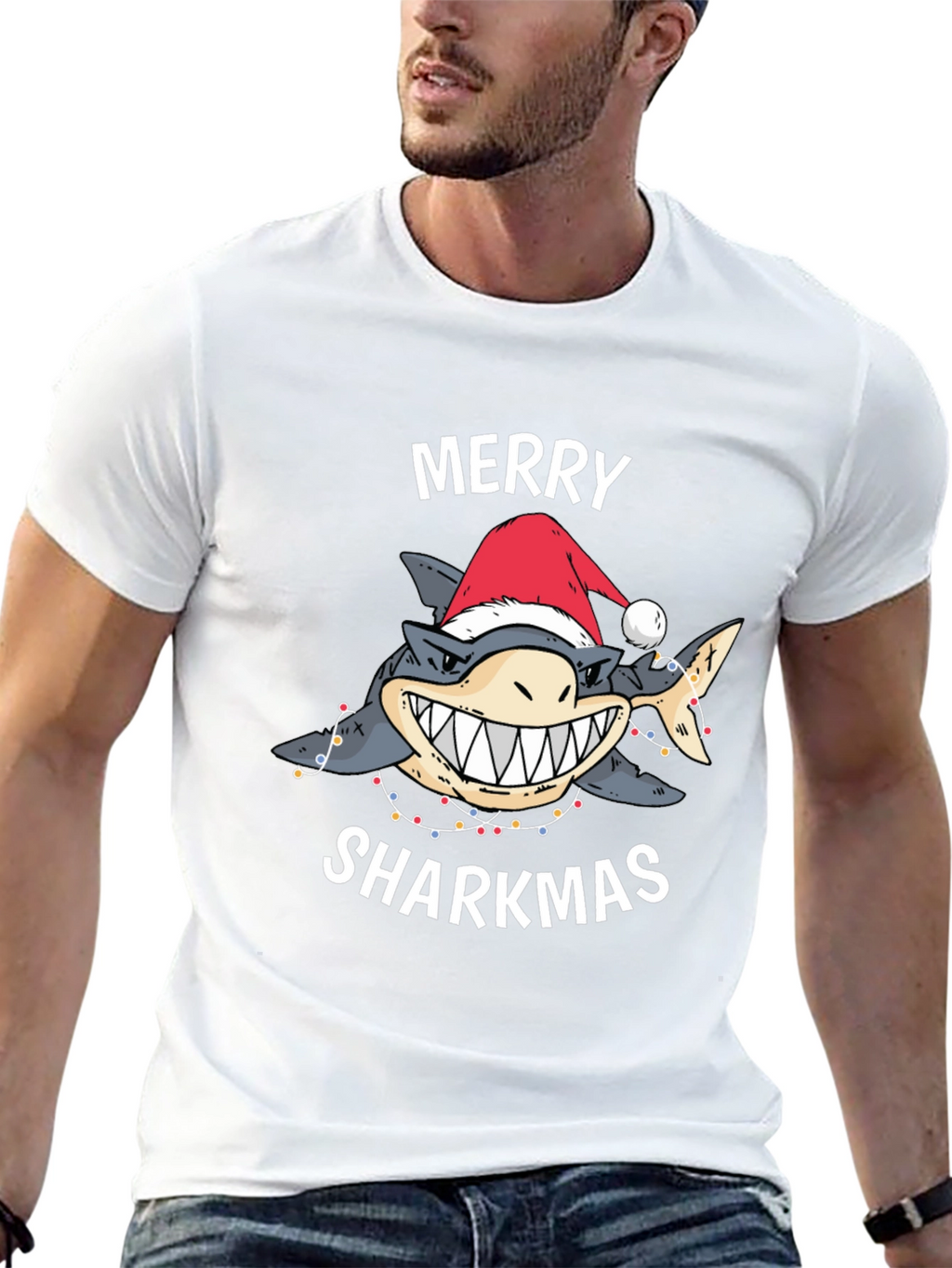 Merry Sharkmas T-Shirt