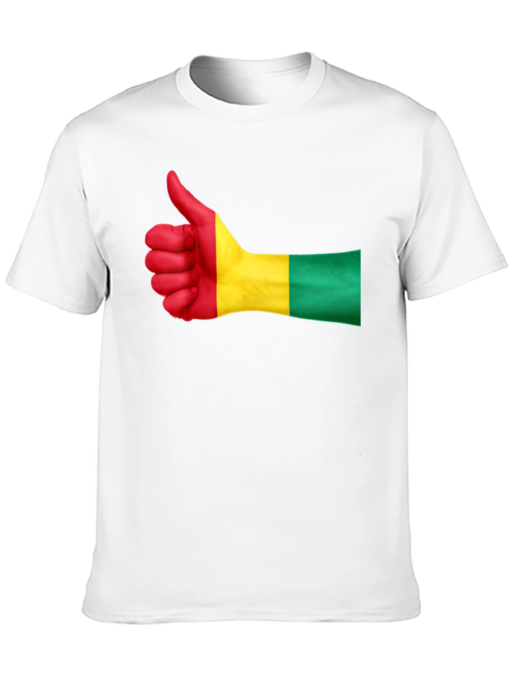 Guinea Flag Thumbs Up Graphic T-Shirt