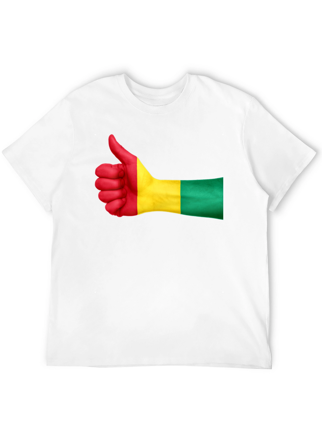 Guinea Flag Thumbs Up Graphic T-Shirt