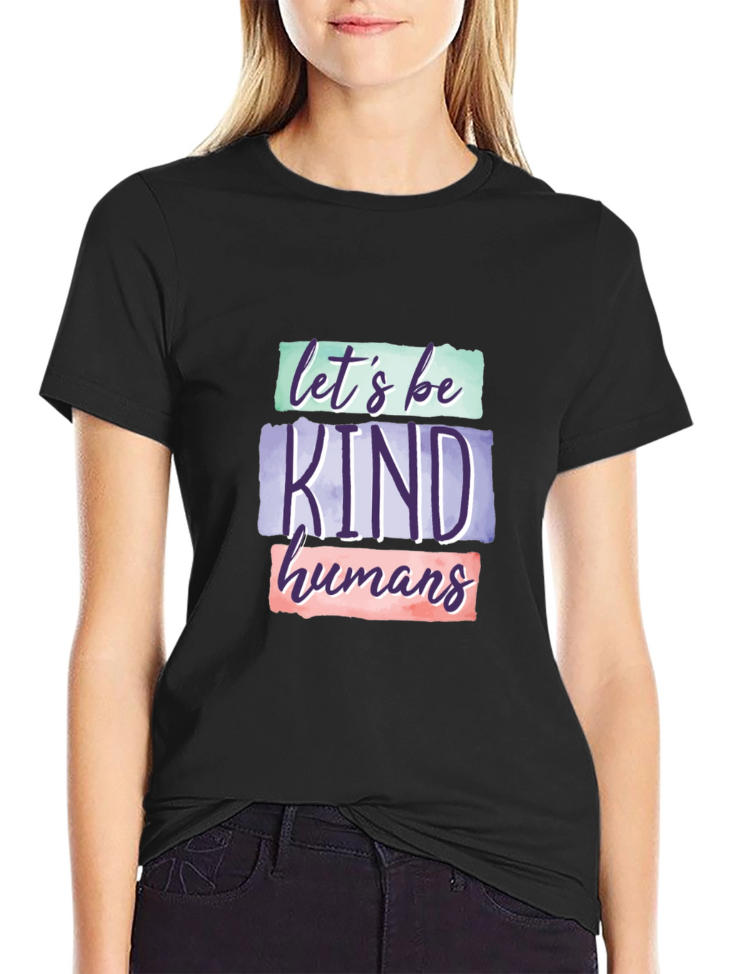Lets Be Kind Humans Graphic T-Shirt