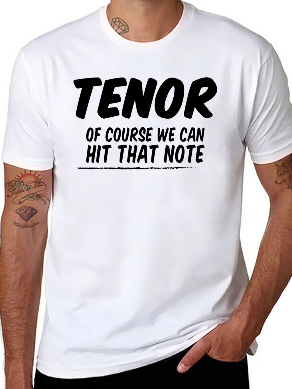 Tenor Hit That Note Graphic T-Shirt
