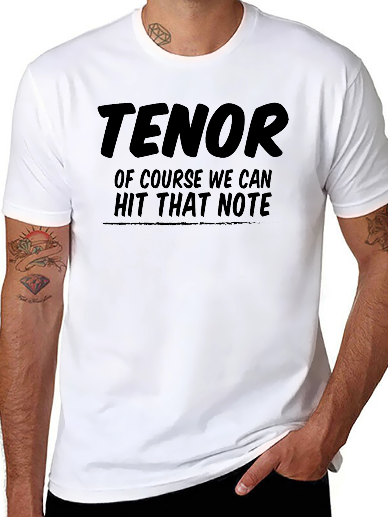 Tenor Hit That Note Graphic T-Shirt
