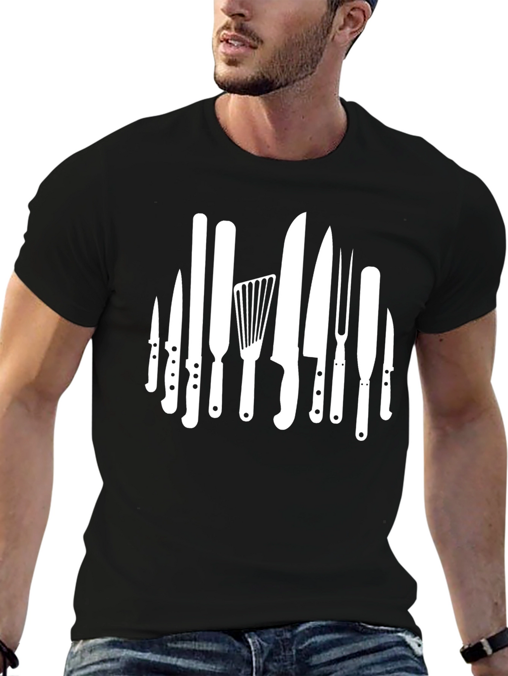 Chefs Tool Tee - Culinary Kitchen Utensil Graphic T-Shirt