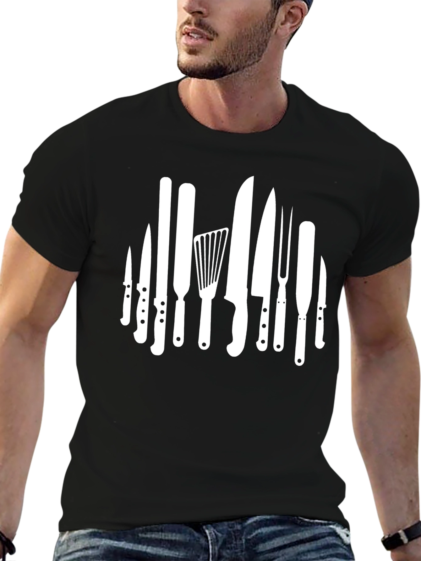Chefs Tool Tee - Culinary Kitchen Utensil Graphic T-Shirt