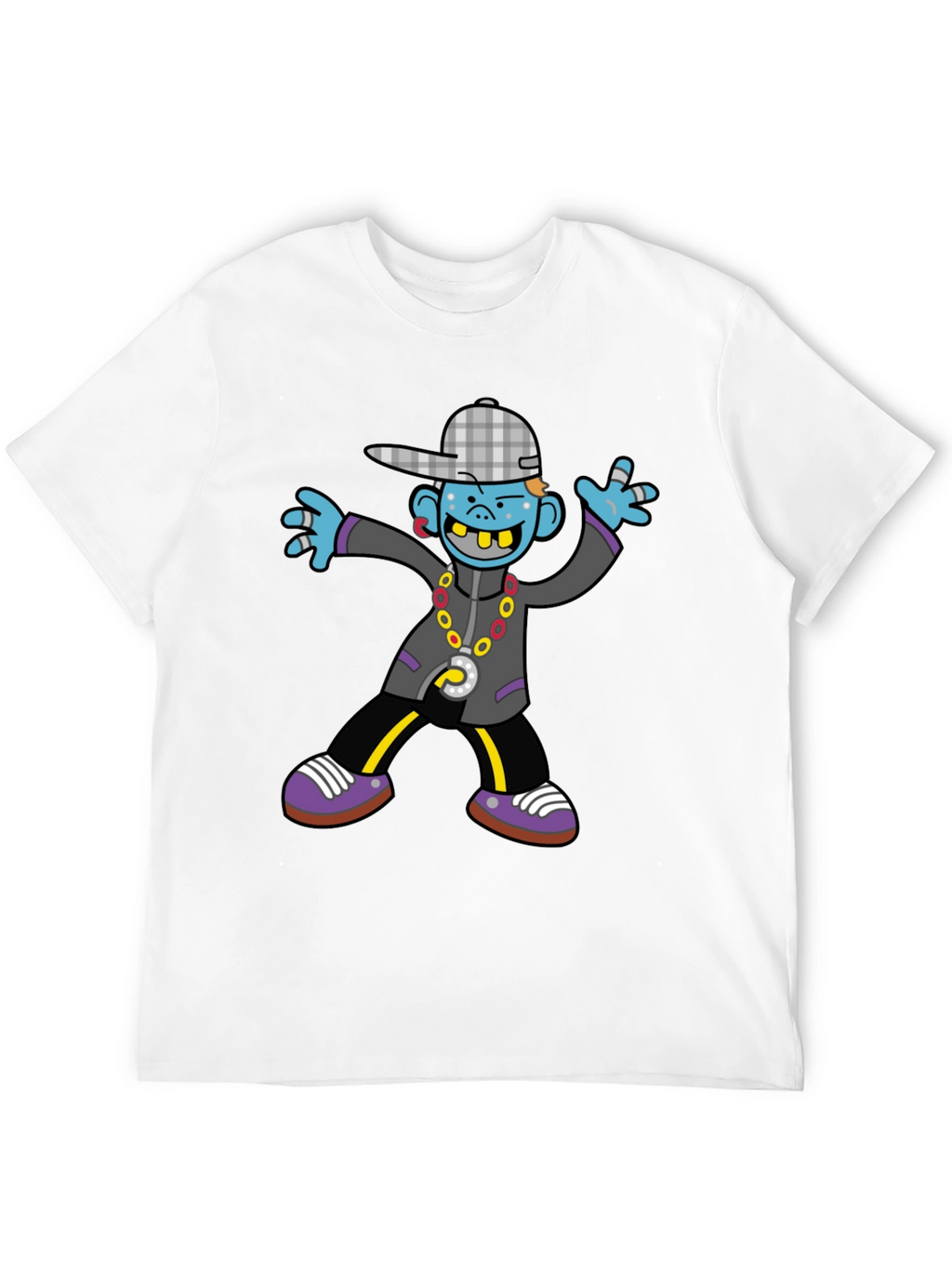 Cartoon Graphic Print Tee