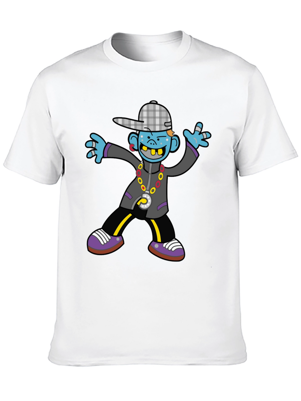 Cartoon Graphic Print Tee