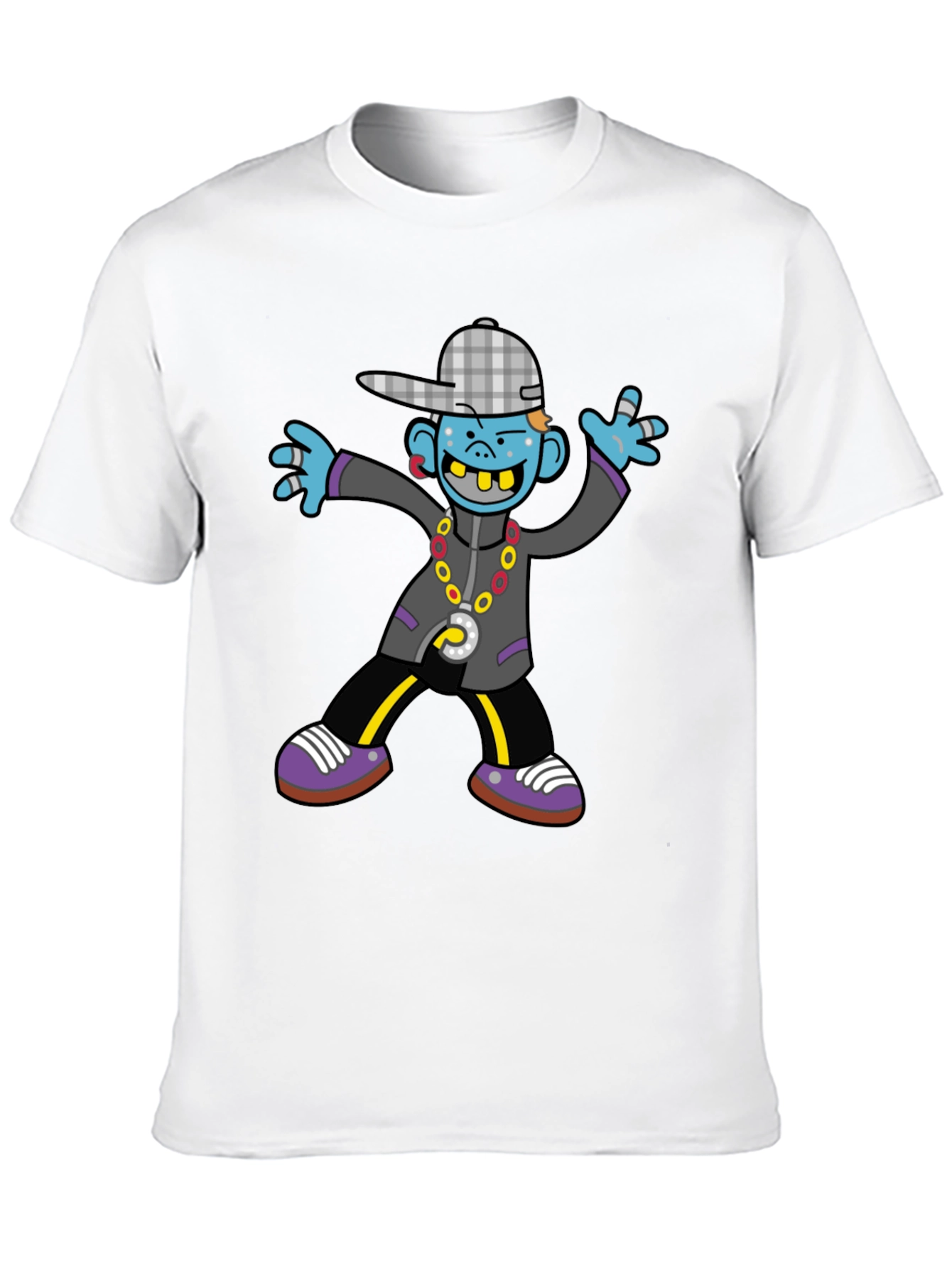 Cartoon Graphic Print Tee