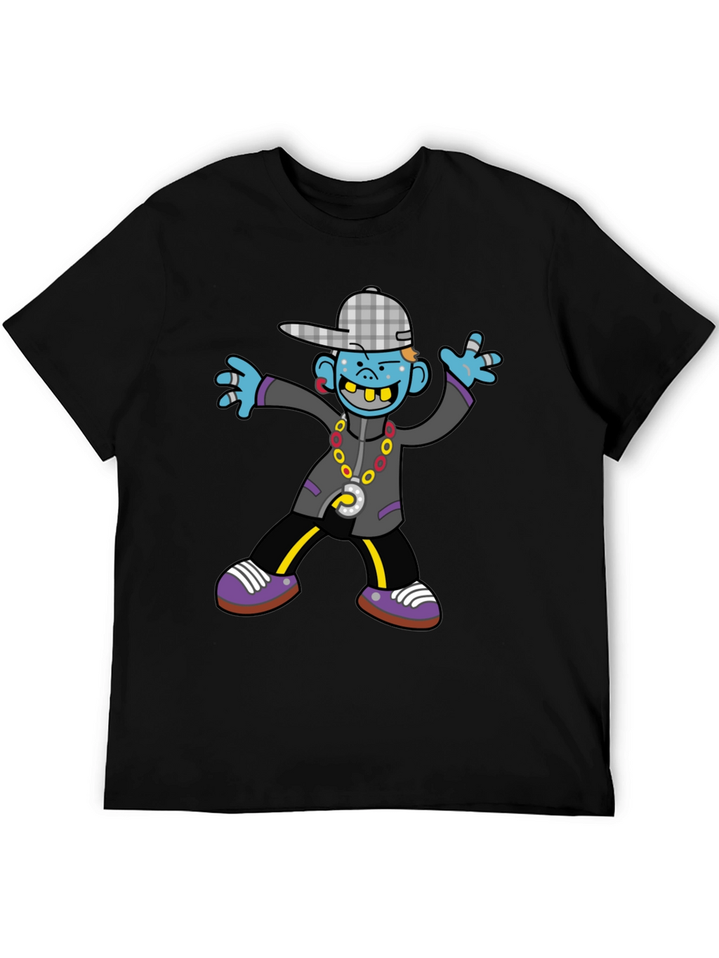 Cartoon Graphic Print Tee