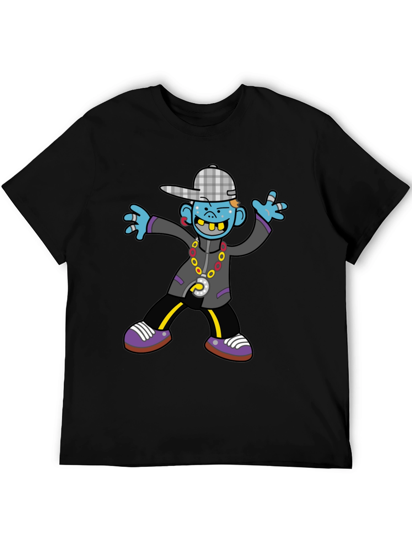 Cartoon Graphic Print Tee