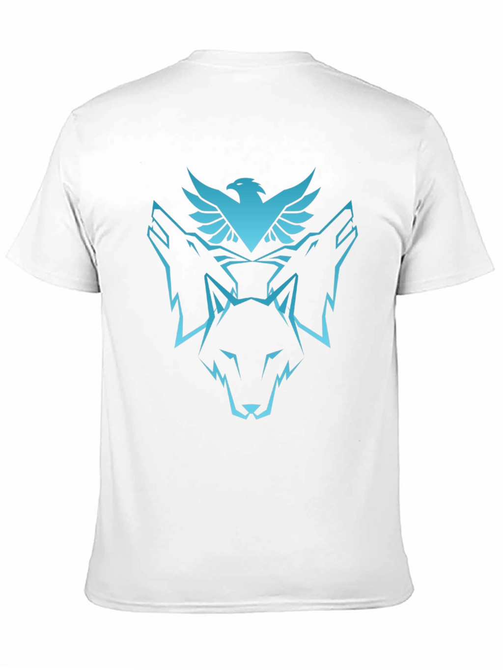 Eagle & Wolf Graphic Black T-Shirt