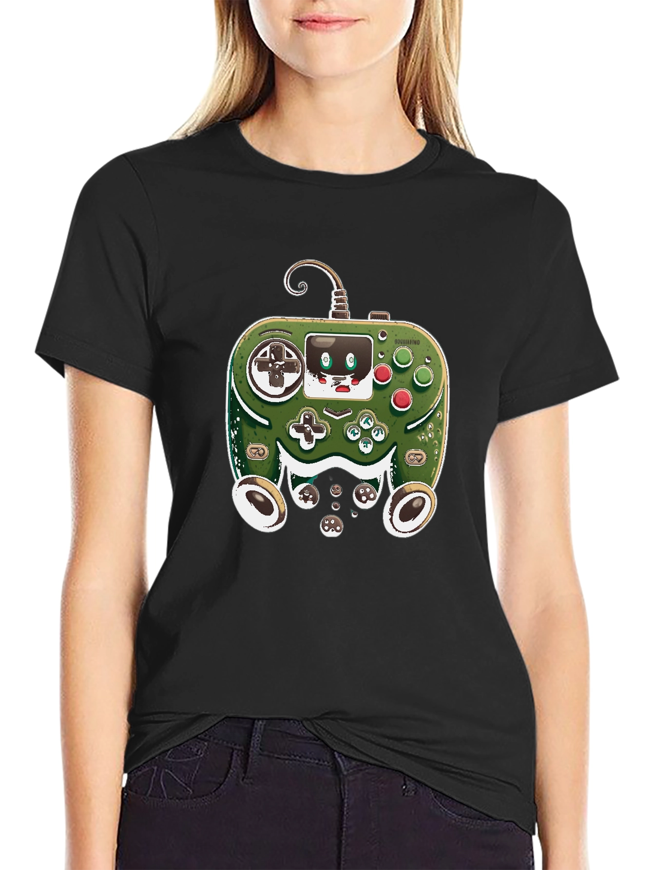 Retro Gaming T-Shirt: Controller Creature