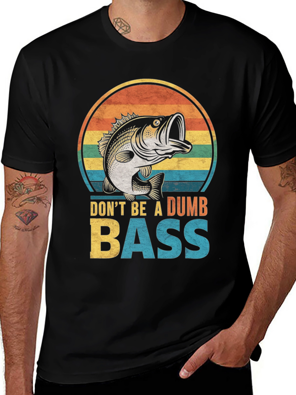 Dont Be A Dumb Bass Fishing T-Shirt