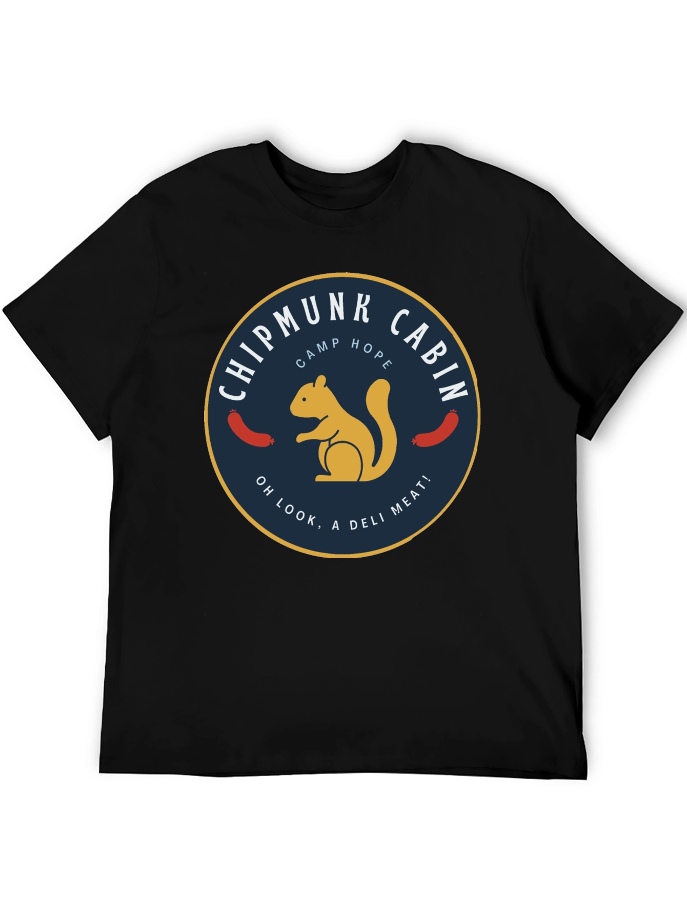 Chipmunk Cabin Camp Hope T-Shirt
