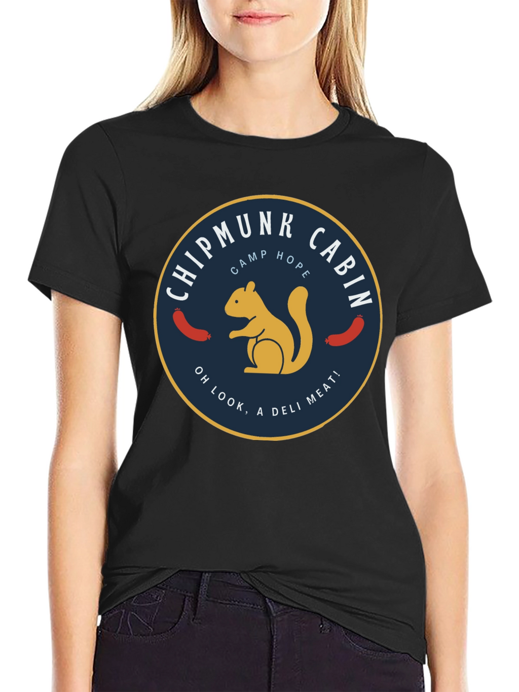 Chipmunk Cabin Camp Hope T-Shirt
