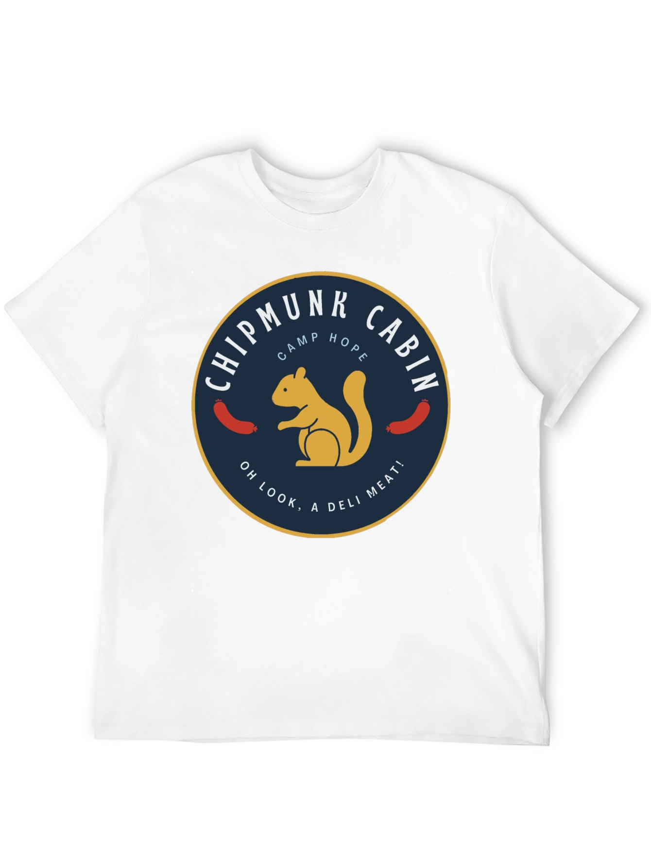 Chipmunk Cabin Camp Hope T-Shirt