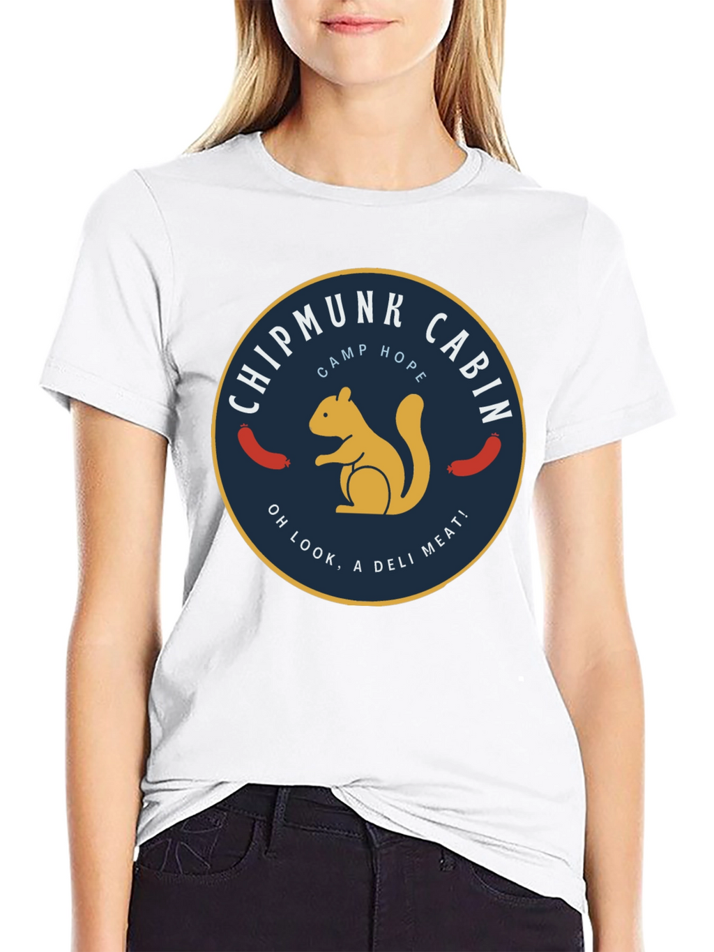 Chipmunk Cabin Camp Hope T-Shirt