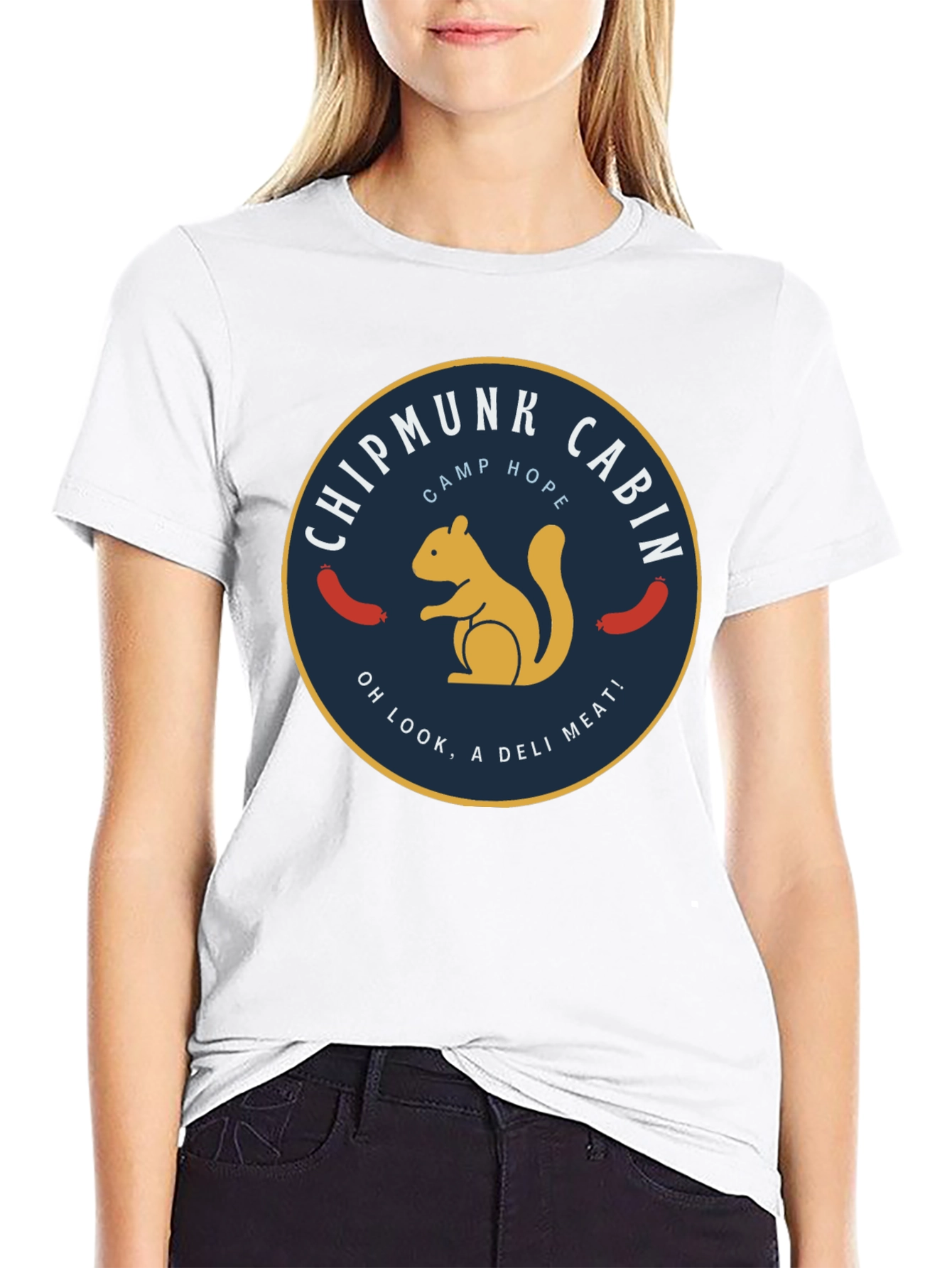 Chipmunk Cabin Camp Hope T-Shirt