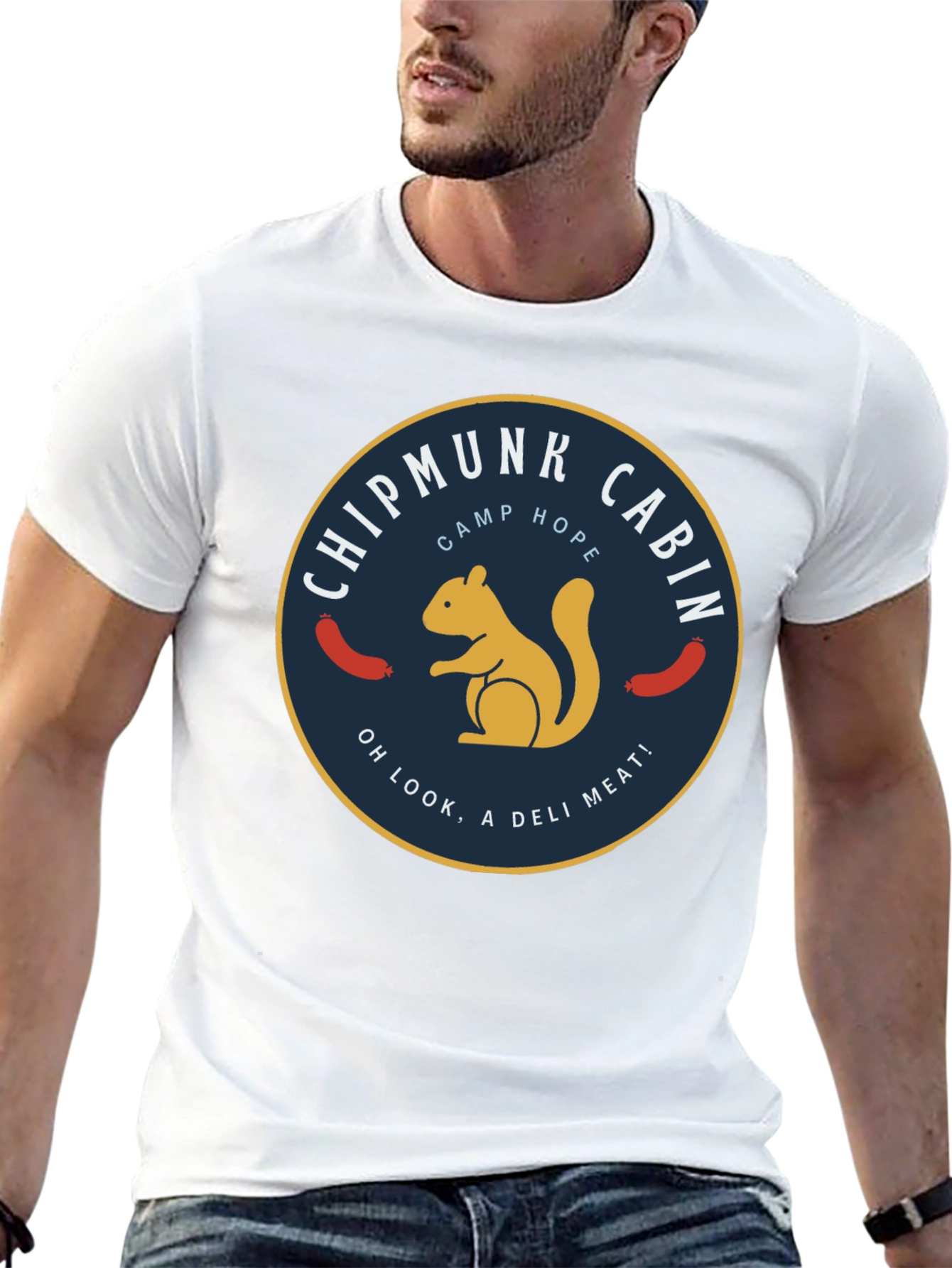 Chipmunk Cabin Camp Hope T-Shirt