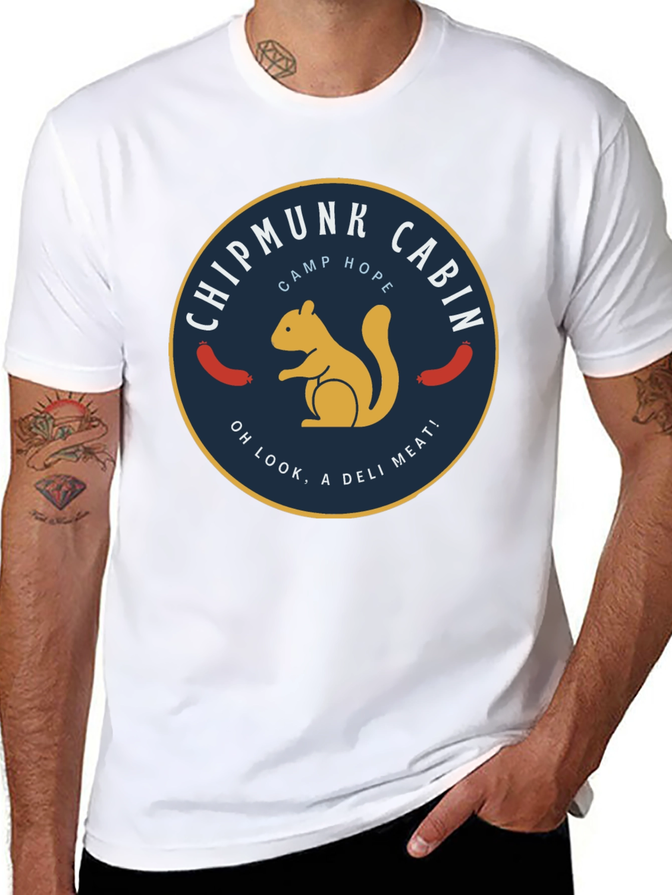Chipmunk Cabin Camp Hope T-Shirt