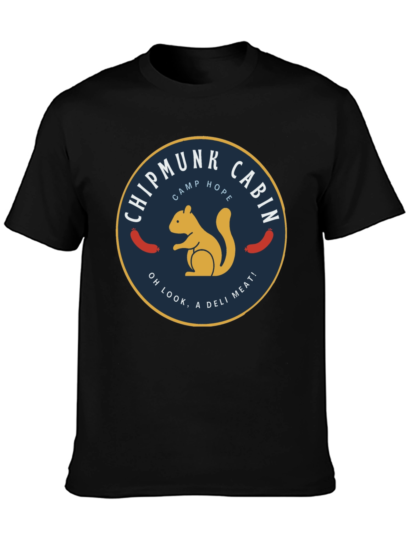 Chipmunk Cabin Camp Hope T-Shirt