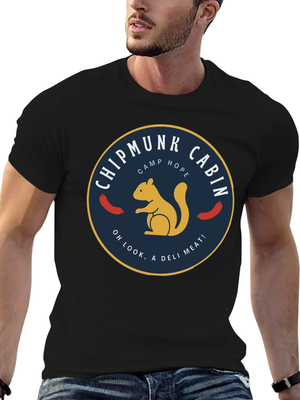 Chipmunk Cabin Camp Hope T-Shirt