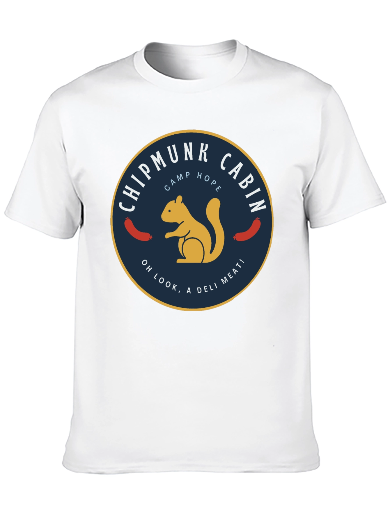 Chipmunk Cabin Camp Hope T-Shirt
