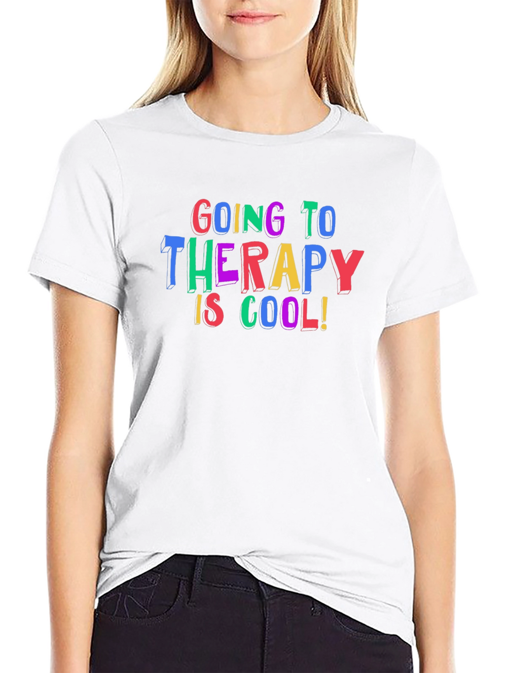 Therapy is Cool Graphic T-Shirt