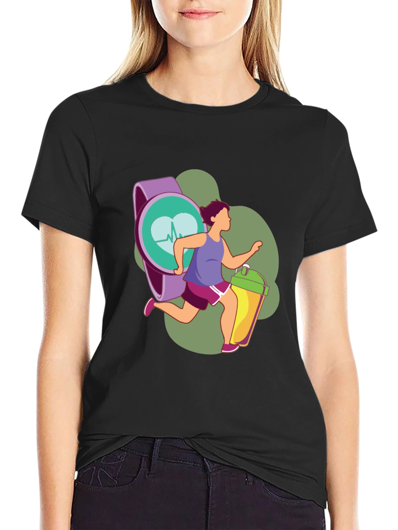 Fitness Graphic Tee: Active Lifestyle Shirt