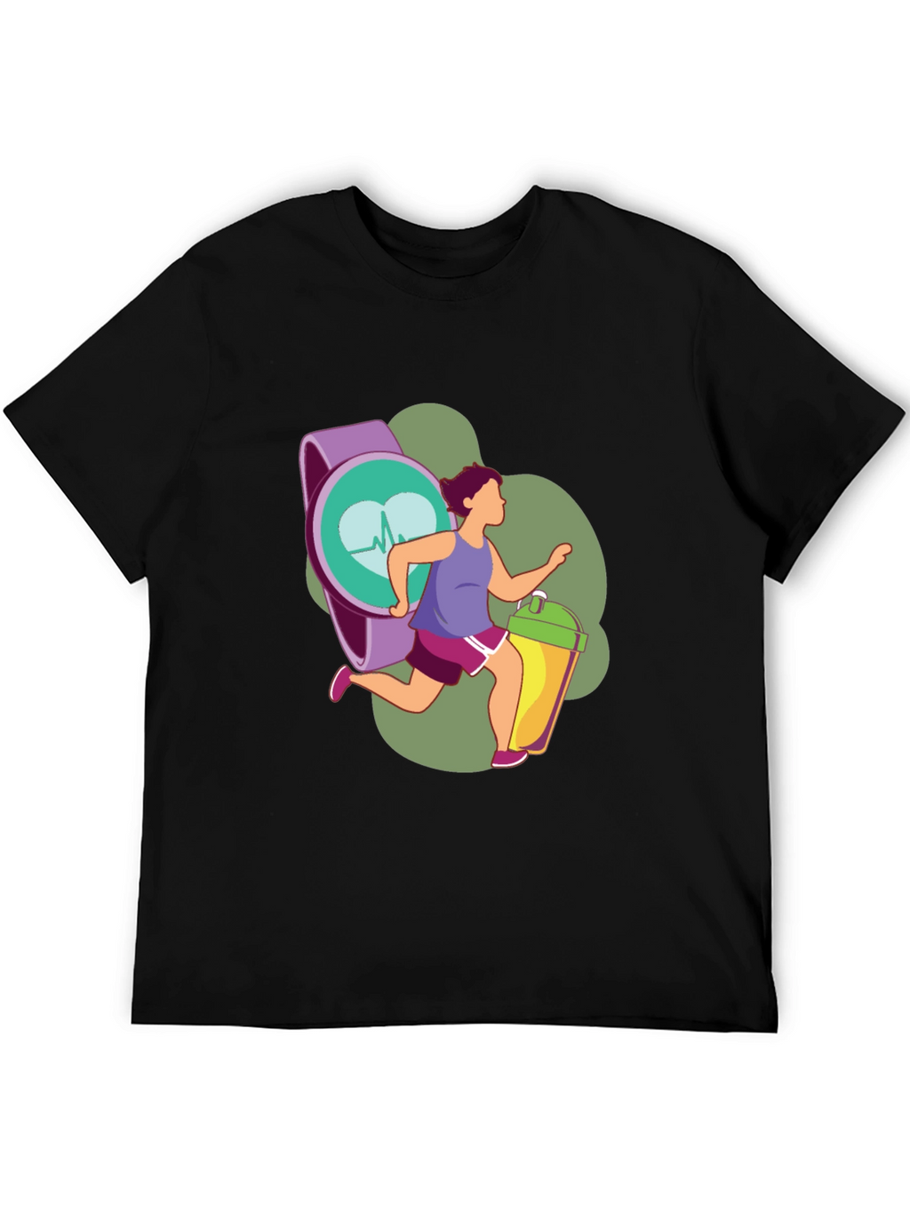 Fitness Graphic Tee: Active Lifestyle Shirt