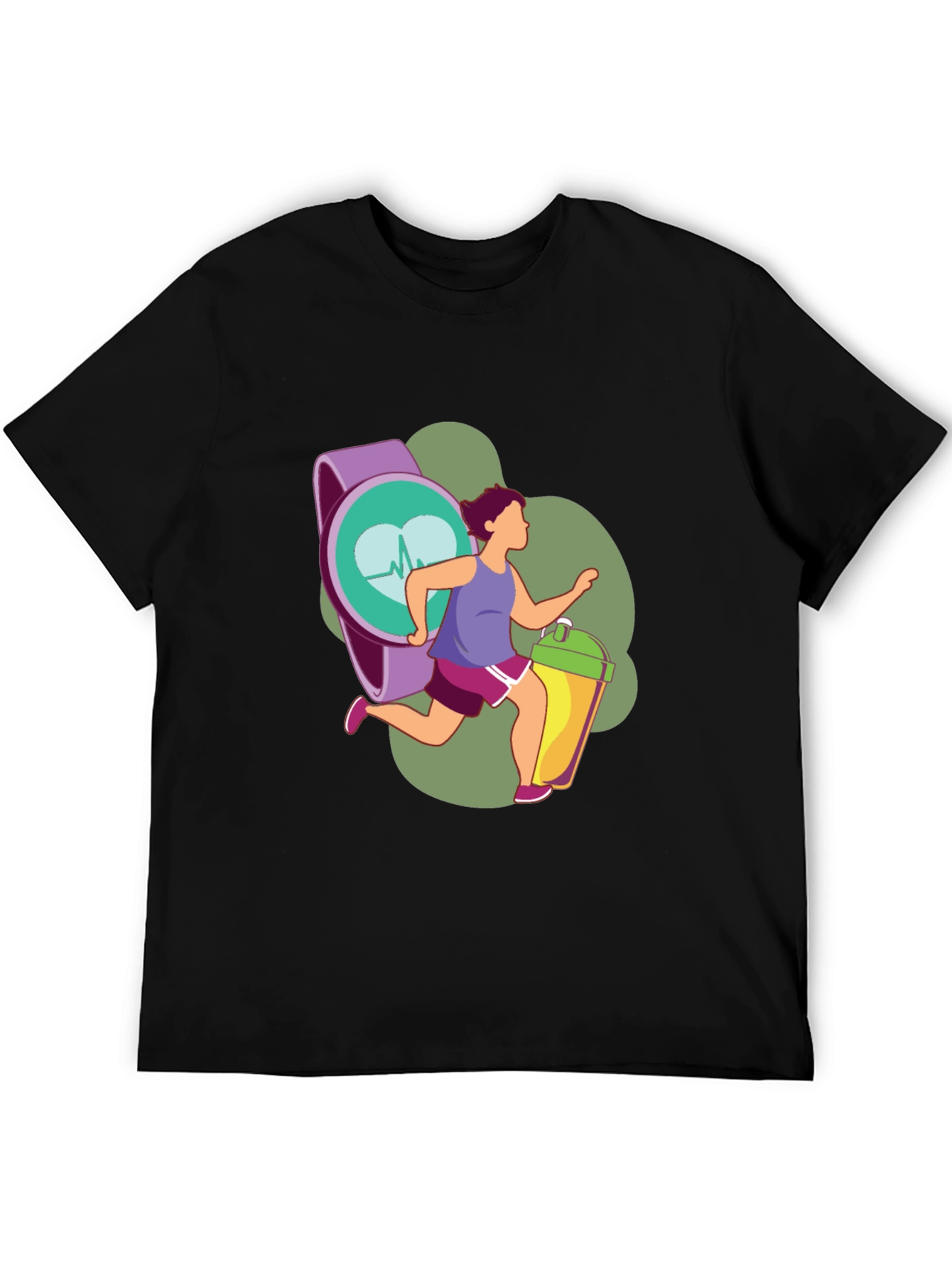 Fitness Graphic Tee: Active Lifestyle Shirt