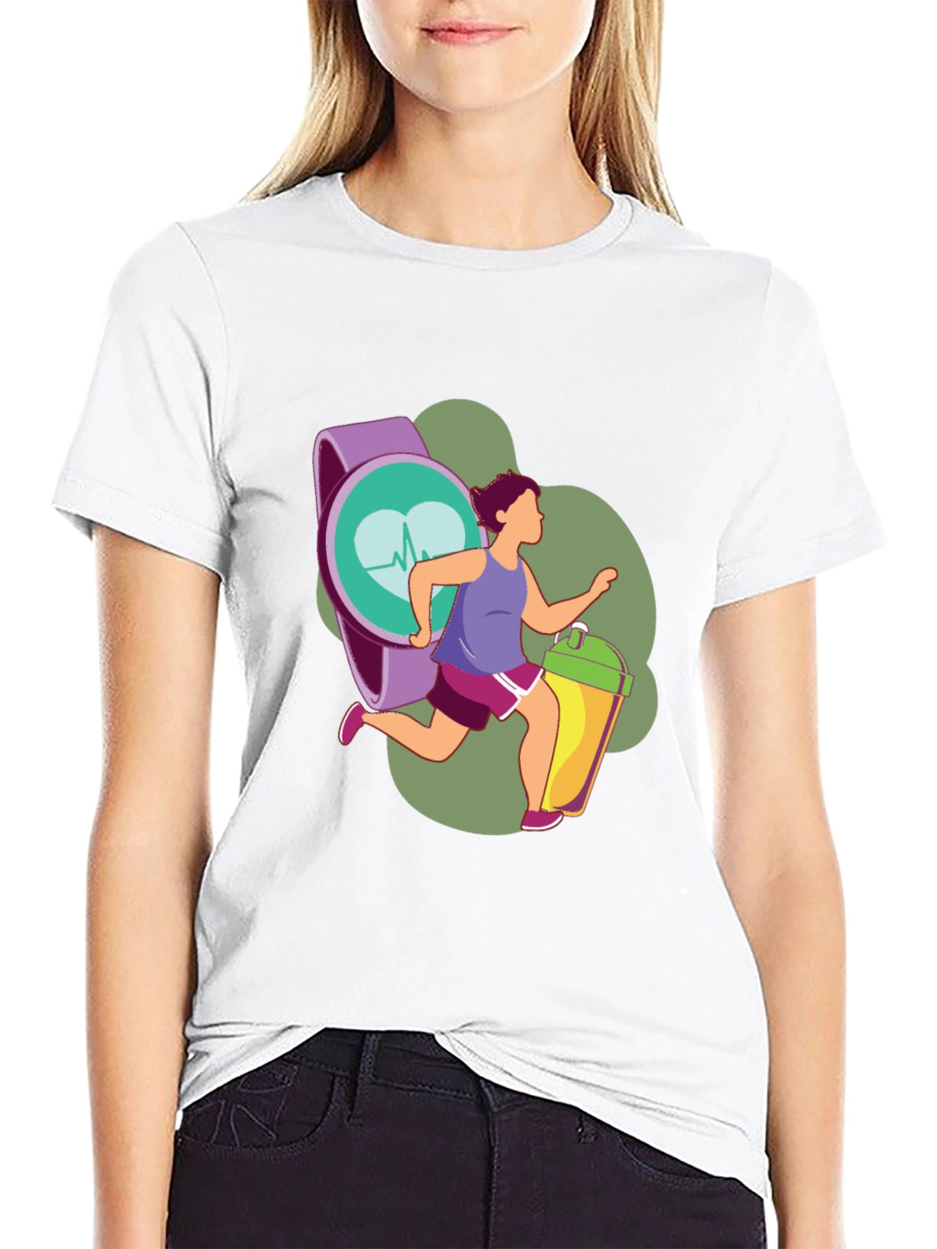 Fitness Graphic Tee: Active Lifestyle Shirt
