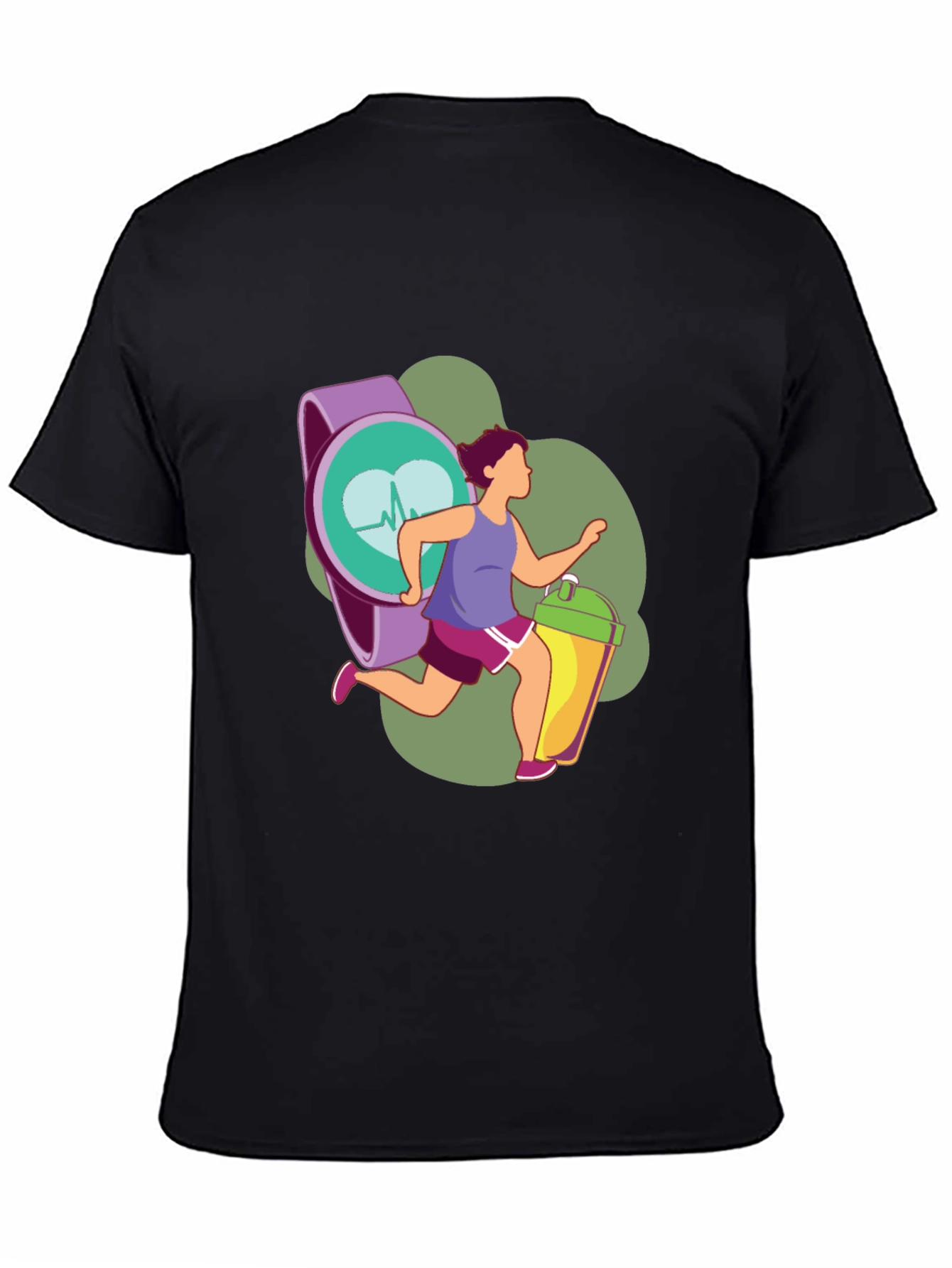 Fitness Graphic Tee: Active Lifestyle Shirt