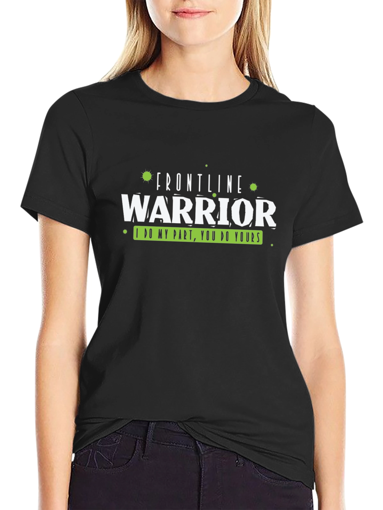 Frontline Warrior Graphic T-Shirt