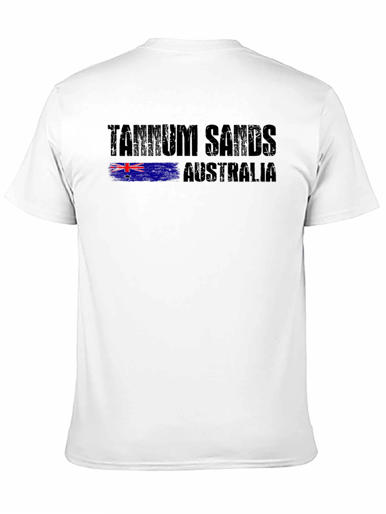 Tannum Sands Australia Tee - Black Graphic T-Shirt