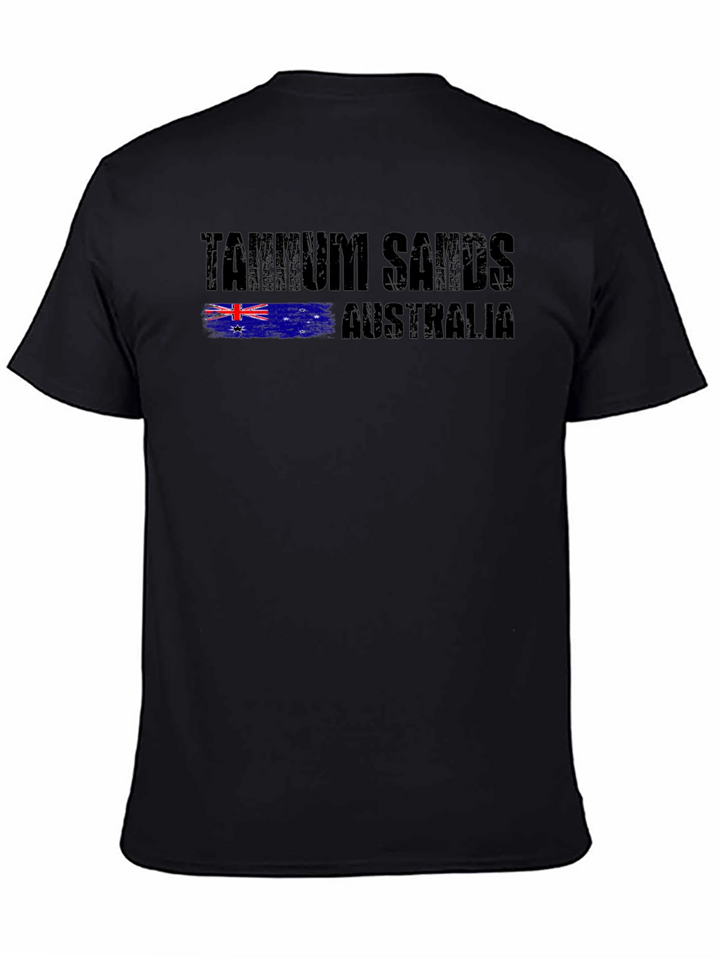 Tannum Sands Australia Tee - Black Graphic T-Shirt