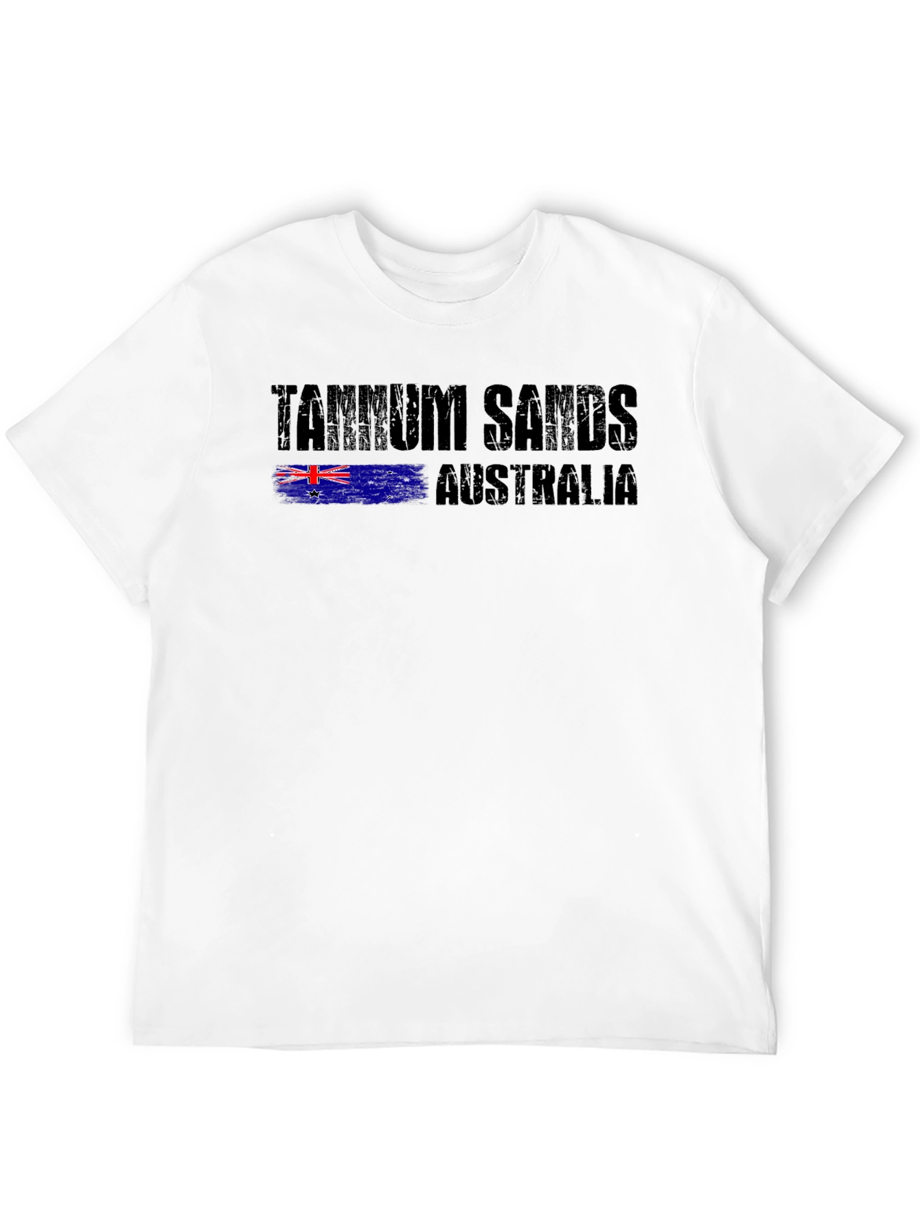 Tannum Sands Australia Tee - Black Graphic T-Shirt