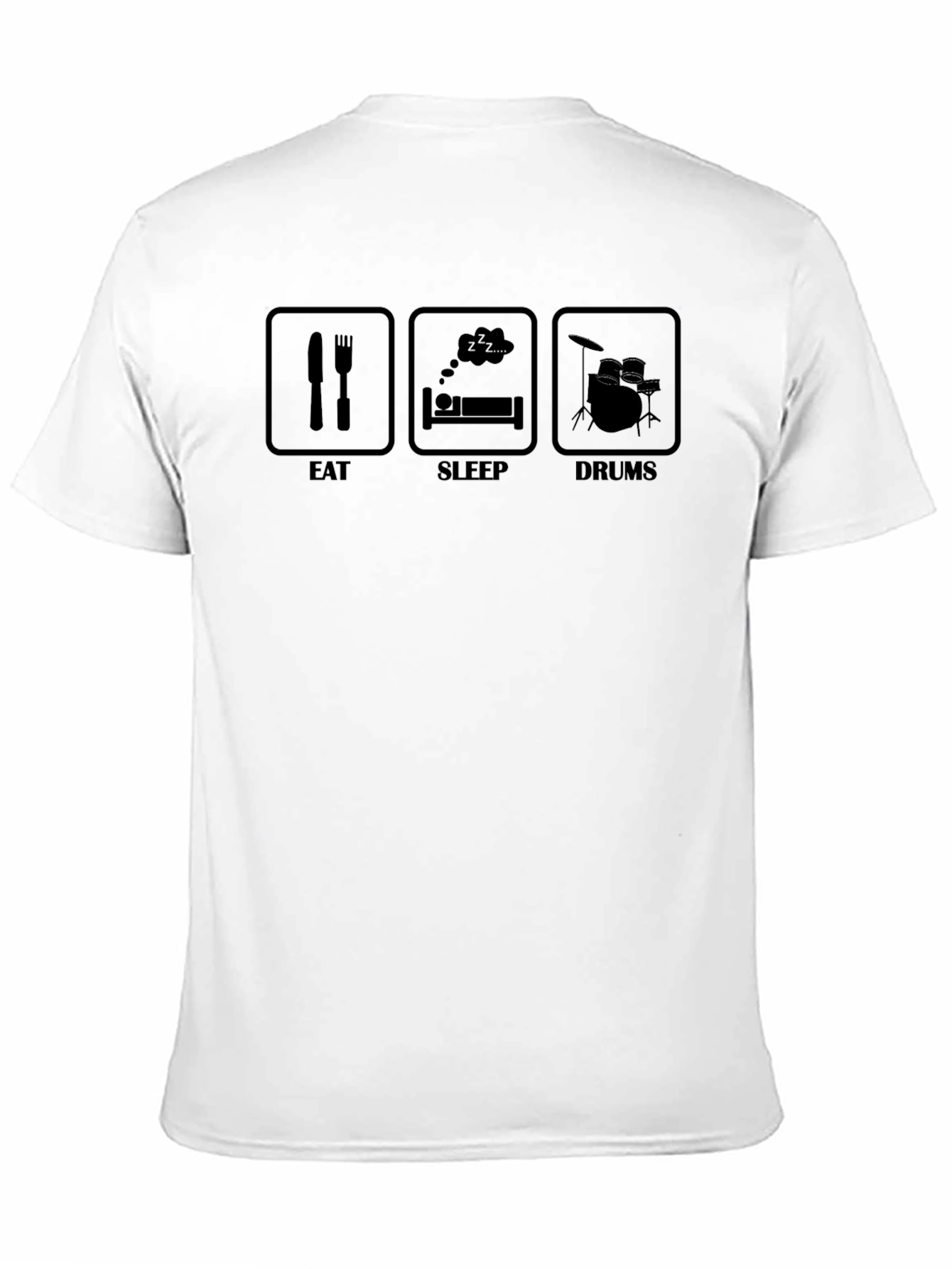 Eat Sleep Drums Funny Musician T-Shirt