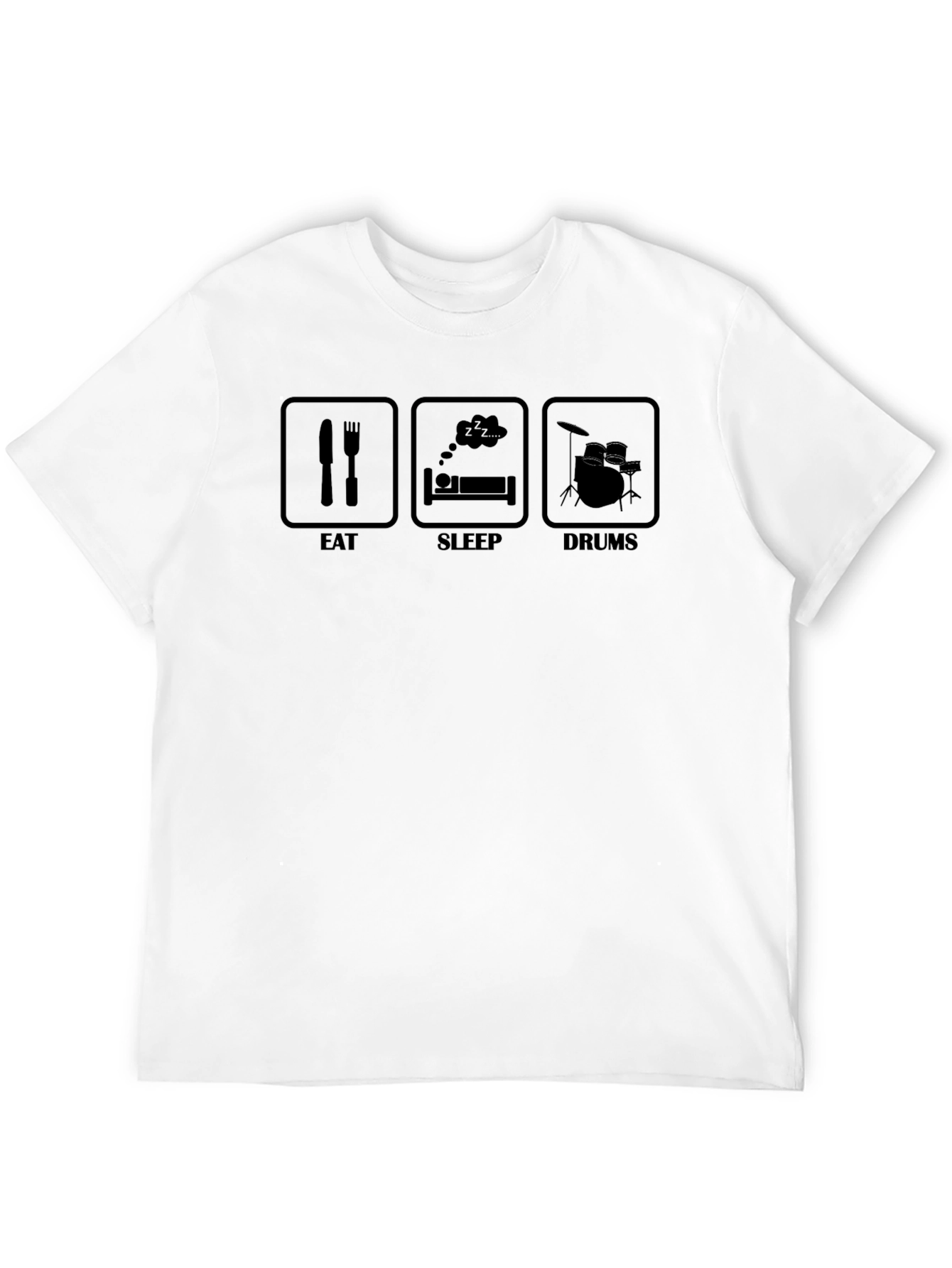 Eat Sleep Drums Funny Musician T-Shirt