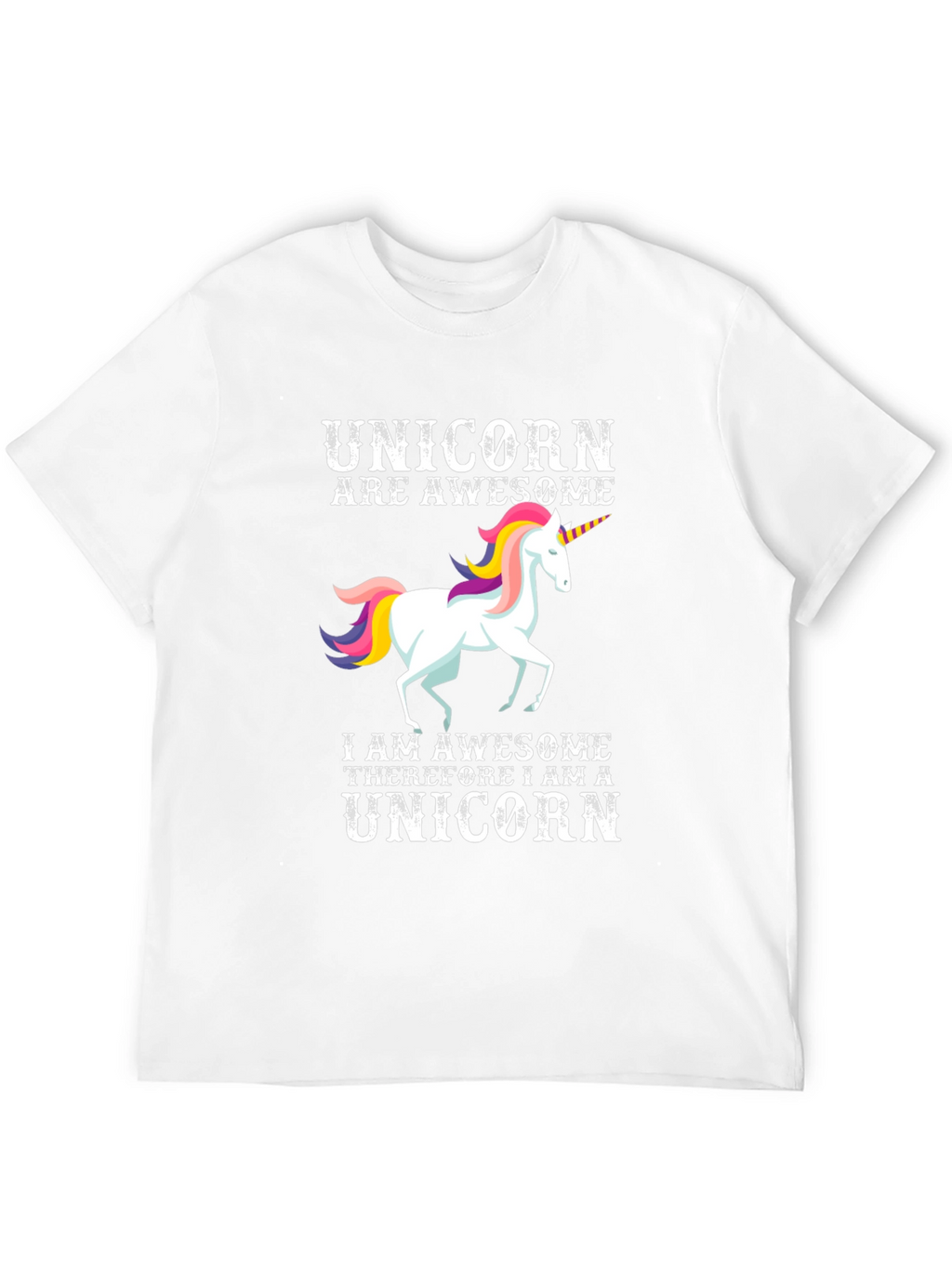 Awesome Unicorn Graphic T-Shirt