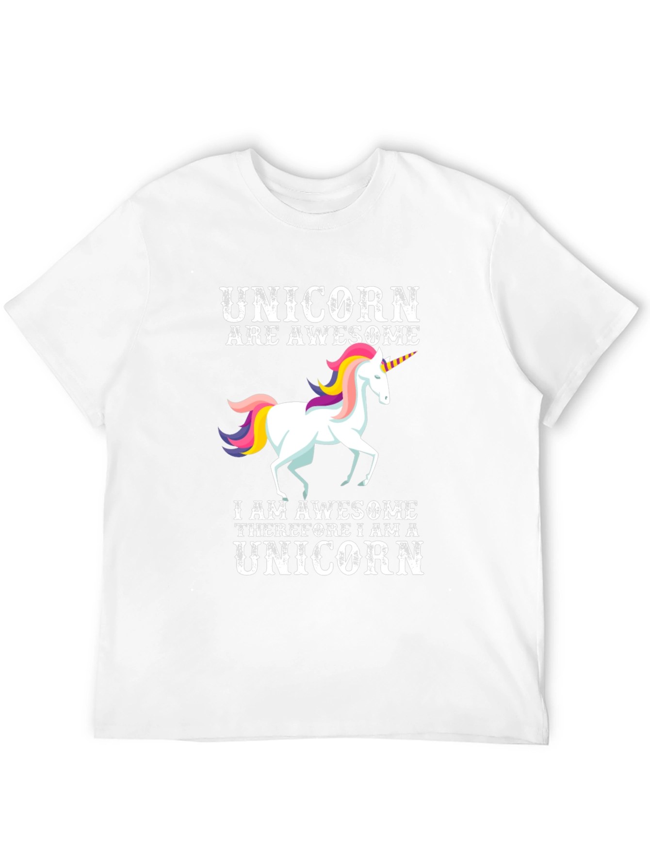 Awesome Unicorn Graphic T-Shirt