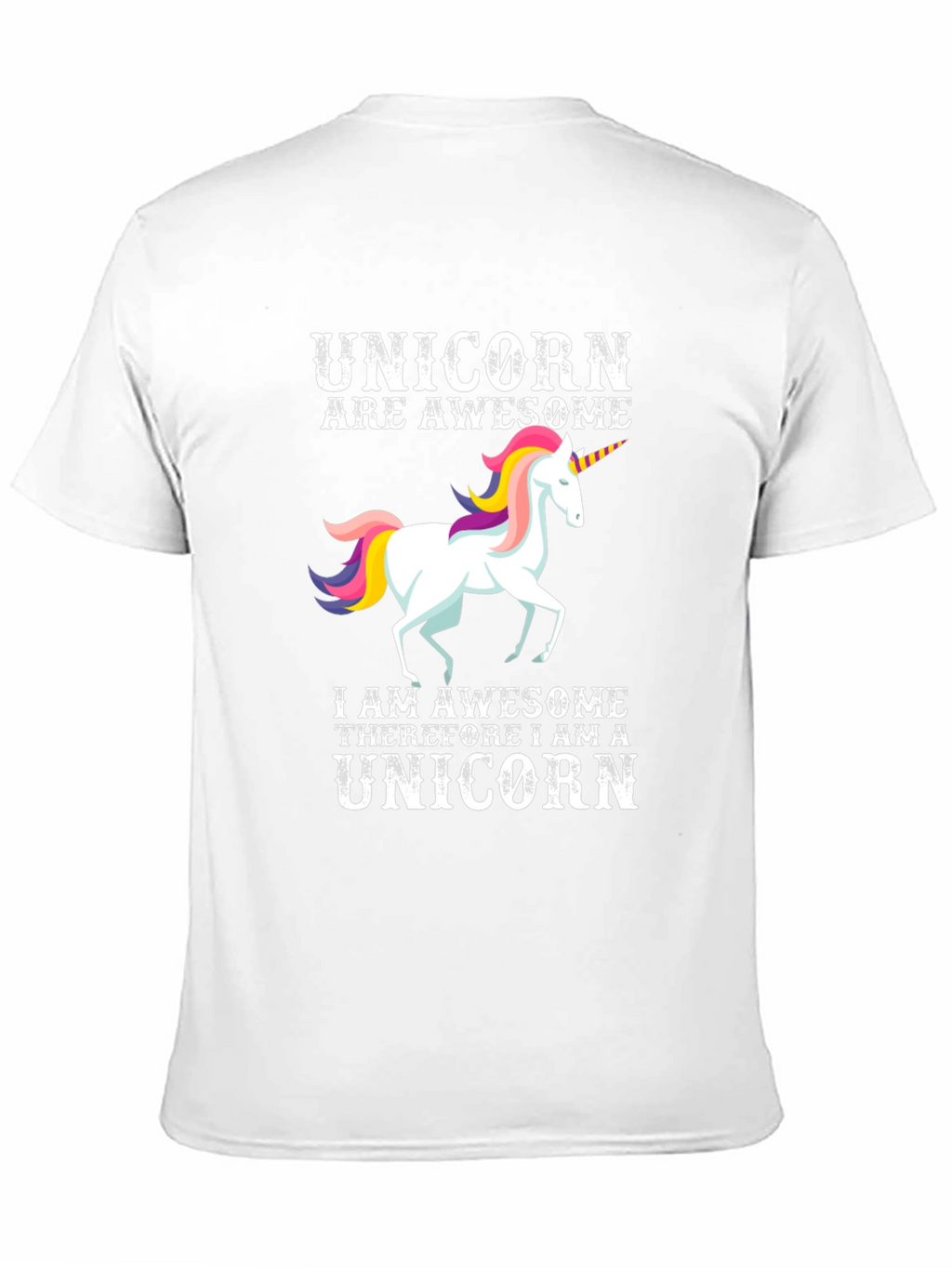 Awesome Unicorn Graphic T-Shirt