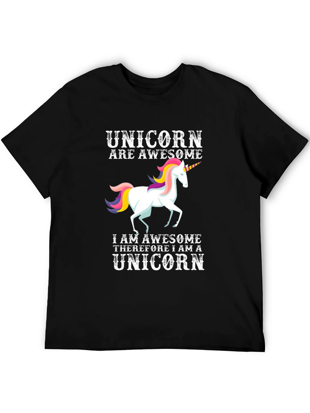 Awesome Unicorn Graphic T-Shirt