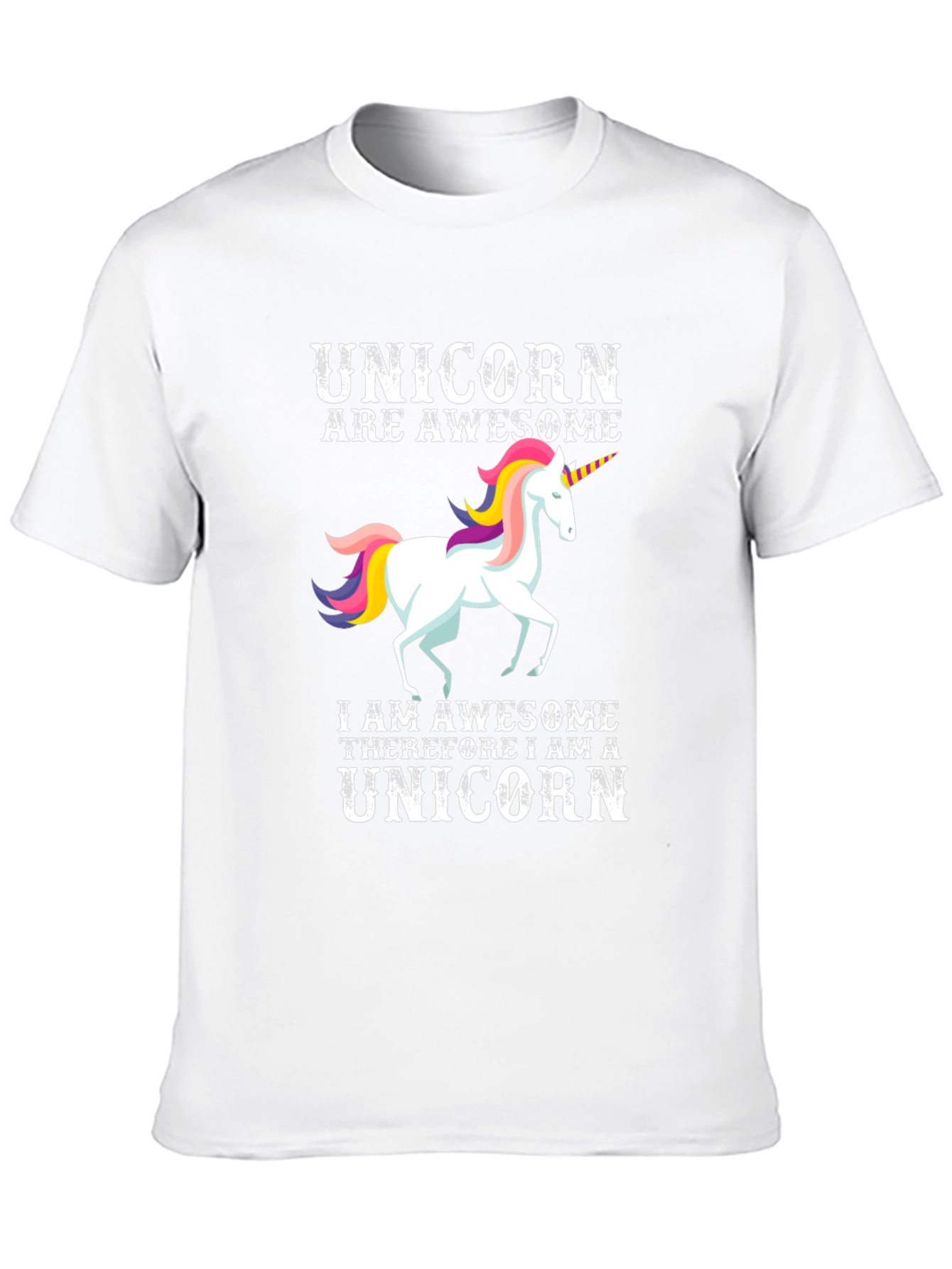 Awesome Unicorn Graphic T-Shirt