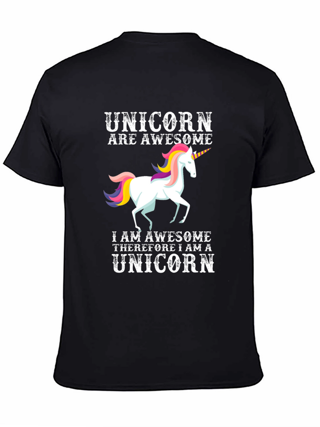 Awesome Unicorn Graphic T-Shirt
